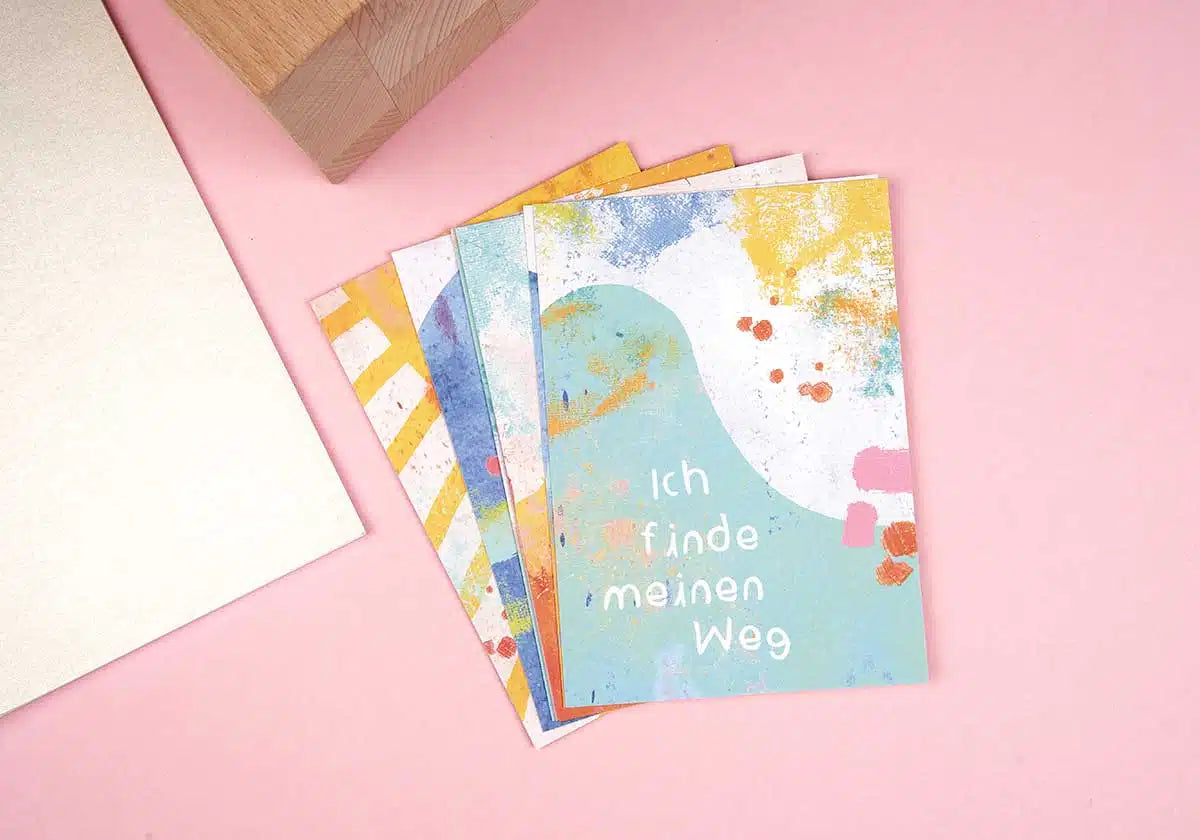 Tolle Affirmationskarten von Frau Ottilie im Postkartenformat für Kinder und Jugendliche – ideal als Geschenk