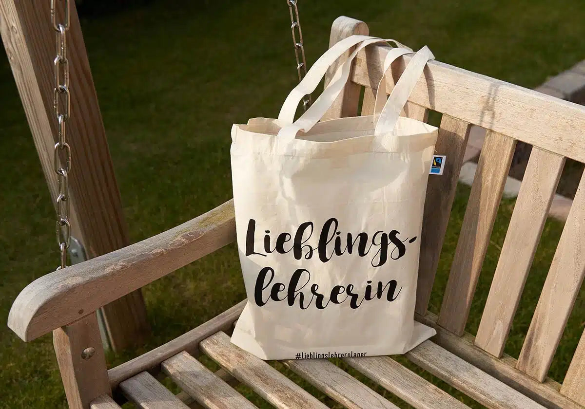 Stofftasche »Lieblingslehrerin« Bio-Fairtrade